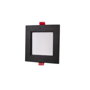 پنل ال ای دی مربعی 7 وات پارس شعاع توس مدل سولاریس بدنه مشکی