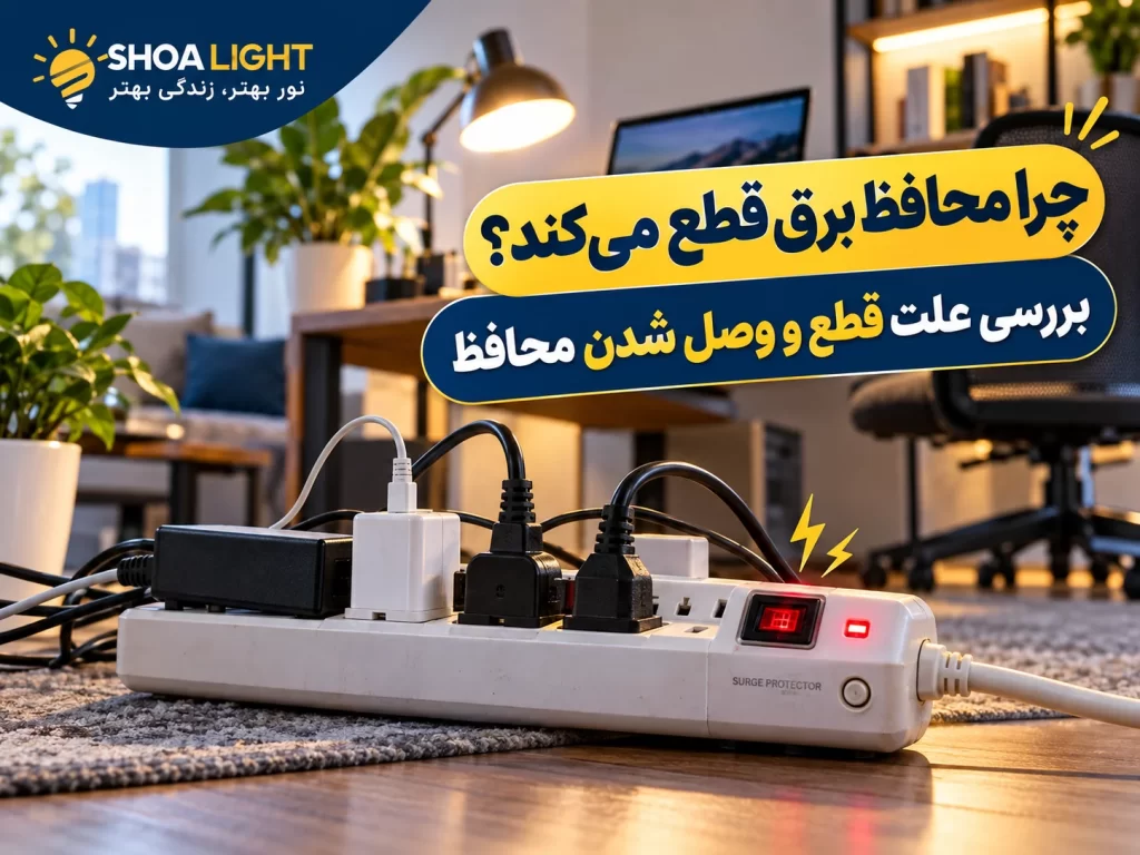 چرا محافظ برق قطع می کند؟ بررسی علت قطع و وصل شدن محافظ