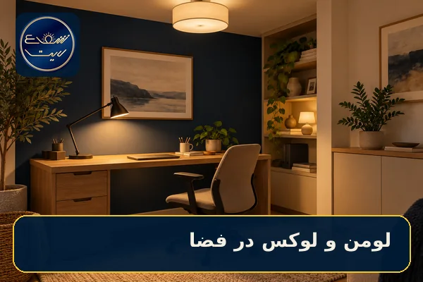 تفاوت نور خروجی لامپ و روشنایی سطح کار